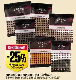 ÖoB KRYDDHUSET KRYDDOR REFILLPÅSAR erbjuda