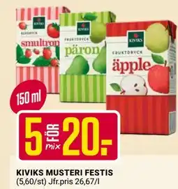 ÖoB KIVIKS MUSTERI FESTIS erbjuda