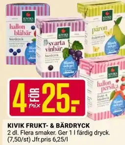 ÖoB KIVIK FRUKT- & BÄRDRYCK erbjuda
