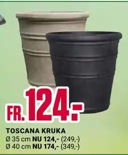 ÖoB TOSCANA KRUKA erbjuda