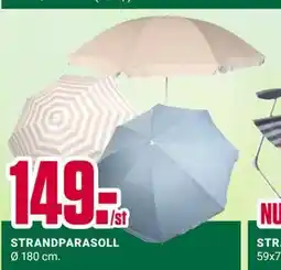 ÖoB STRANDPARASOLL erbjuda