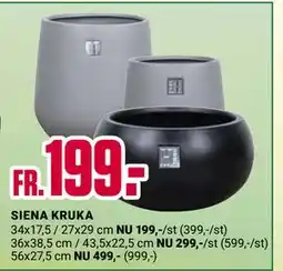 ÖoB SIENA KRUKA erbjuda