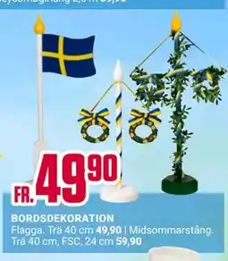 ÖoB BORDSDEKORATION erbjuda