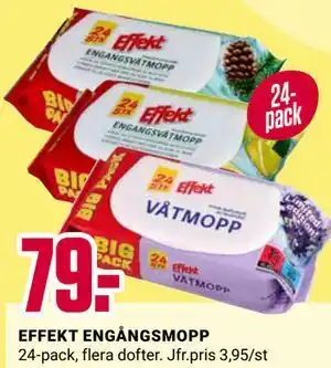 ÖoB EFFEKT ENGÅNGSMOPP erbjuda