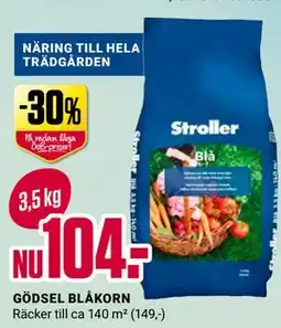 ÖoB GÖDSEL BLÅKORN erbjuda