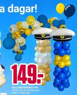 ÖoB BALLONGDEKORATION erbjuda