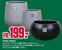 ÖoB SIENA KRUKA erbjuda