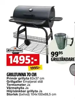 Bauhaus GRILLTUNNA 70 CM erbjuda