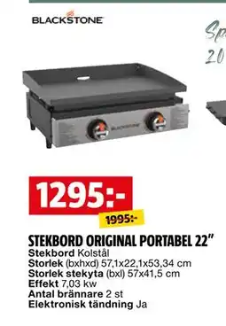 Bauhaus STEKBORD ORIGINAL PORTABEL 22” erbjuda