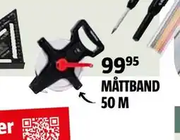 Bauhaus MÅTTBAND 50 M erbjuda