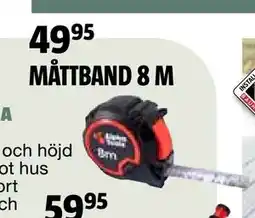 Bauhaus MÅTTBAND 8 M erbjuda