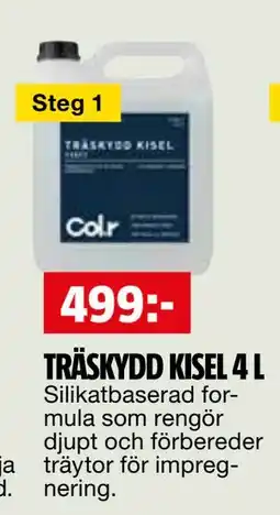 Bauhaus TRÄSKYDD KISEL 4 L erbjuda