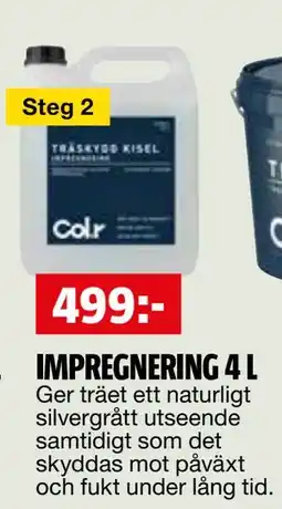 Bauhaus IMPREGNERING 4 L erbjuda