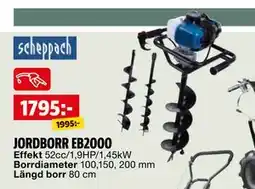 Bauhaus JORDBORR EB2000 erbjuda