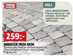 Bauhaus LÄGG MARKSTENEN erbjuda