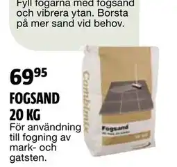 Bauhaus FOGSAND 20 KG erbjuda