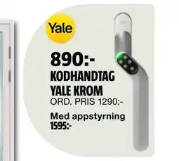 Bauhaus KODHANDTAG YALE KROM erbjuda