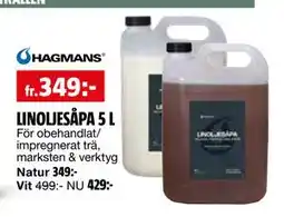 Bauhaus LINOLJESÅPA 5 L erbjuda