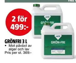 Bauhaus GRÖNFRI 3 L erbjuda