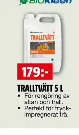 Bauhaus TRALLTVÄTT 5 L erbjuda