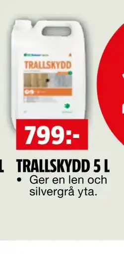 Bauhaus TRALLSKYDD 5 L erbjuda