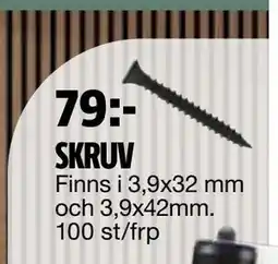 Bauhaus SKRUV erbjuda