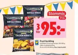 ICA Kvantum Fryst kyckling, Medlemspris erbjuda