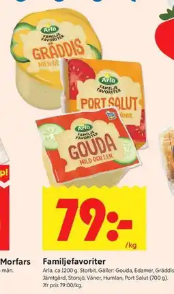 ICA Kvantum Familjefavoriter erbjuda