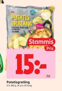 ICA Kvantum Potatisgratäng, Medlemspris erbjuda