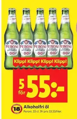 ICA Kvantum Alkoholfri öl erbjuda
