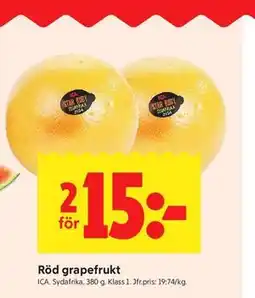 ICA Kvantum Röd grapefrukt erbjuda