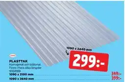 Jem&Fix PLASTTAK erbjuda