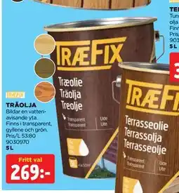 Jem&Fix TRÄOLJA erbjuda