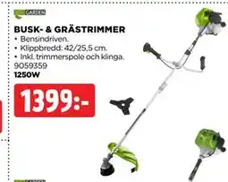 Jem&Fix BUSK- & GRÄSTRIMMER erbjuda