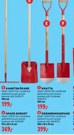 Jem&Fix SPADE ROBUST erbjuda