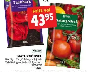 Jem&Fix NATURGÖDSEL erbjuda