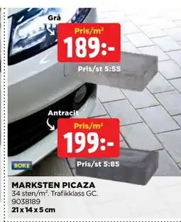Jem&Fix MARKSTEN PICAZA erbjuda