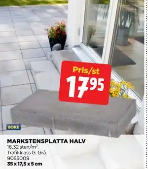 Jem&Fix MARKSTENSPLATTA HALV erbjuda