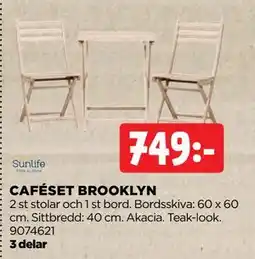 Jem&Fix CAFÉSET BROOKLYN erbjuda