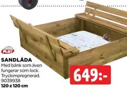 Jem&Fix SANDLÅDA erbjuda