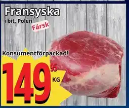 Supergrossen Fransyska erbjuda
