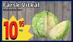 Supergrossen Färsk Vitkål erbjuda