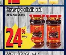 Supergrossen Crispy chili oil erbjuda