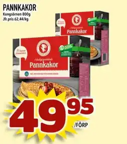 Din Mat KUNGSÖRNEN Pannkakor erbjuda