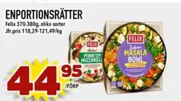 Din Mat FELIX Enportionsrätter erbjuda