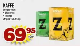 Din Mat ZOÉGAS Kaffe erbjuda