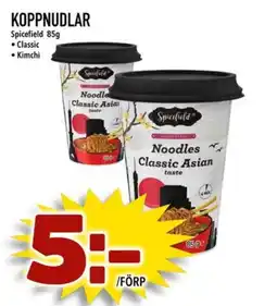 Din Mat SPICEFIELD Koppnudlar erbjuda