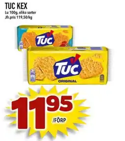 Din Mat LU Tuc kex erbjuda