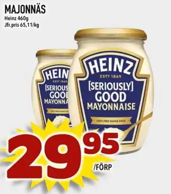 Din Mat HEINZ Majonnäs erbjuda