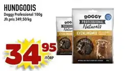Din Mat DOGGY PROFESSIONAL Hundgodis erbjuda